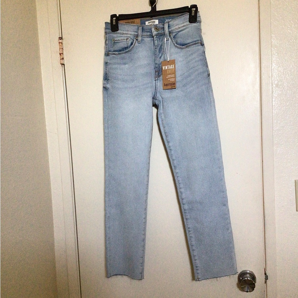 Kensie The Allie Slim Straight Jeans